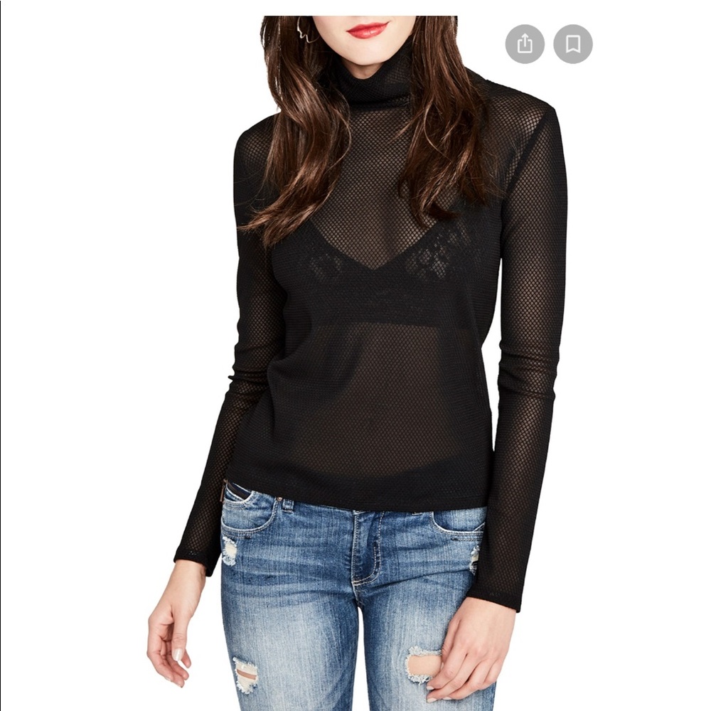 NWT Rachel Roy  Mesh top